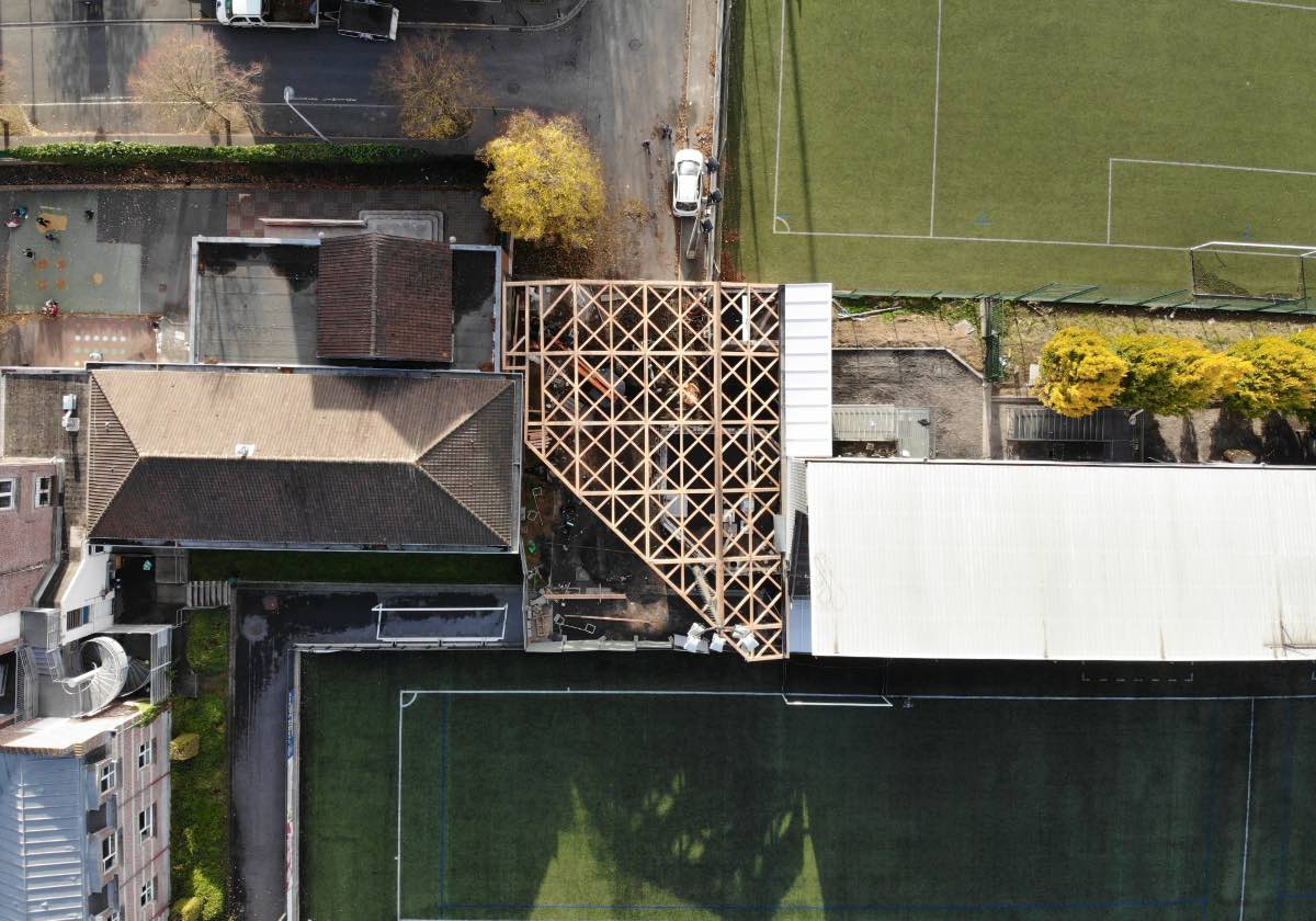 projet Croix - vue aérienne