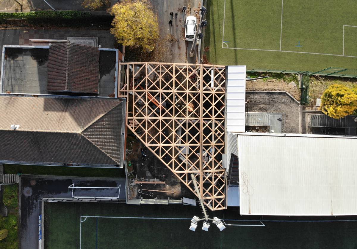 projet Croix - vue aérienne