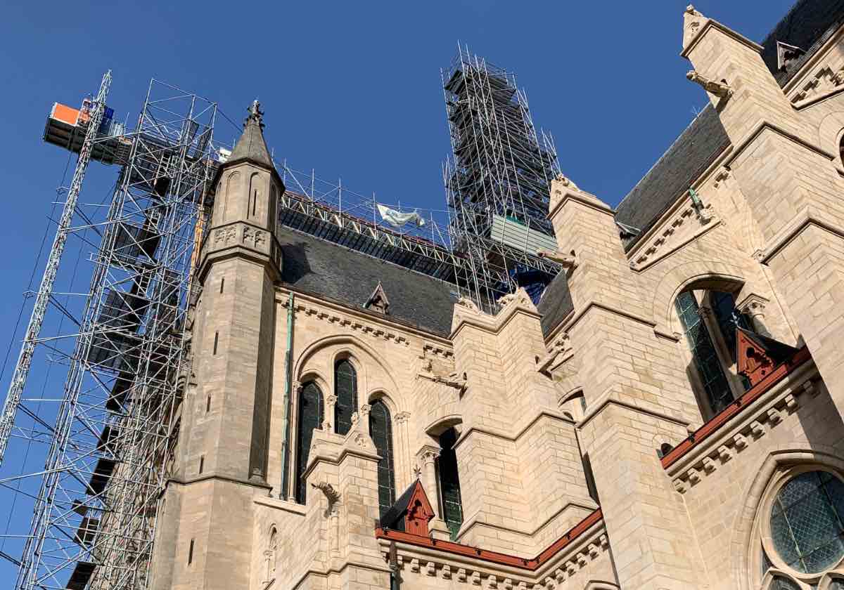 Église Saint-Martin d'Arlon - chantier