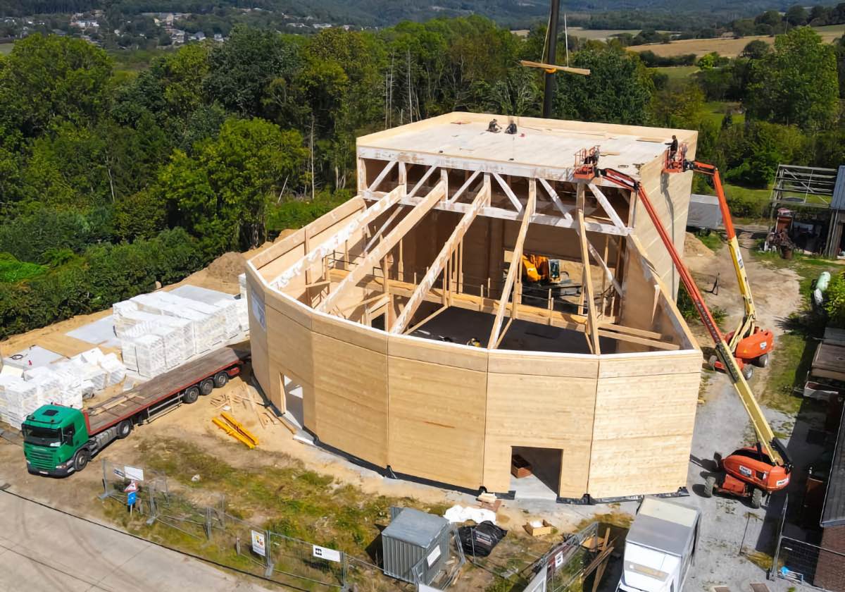 image projet Cirque - chantier, vue aérienne