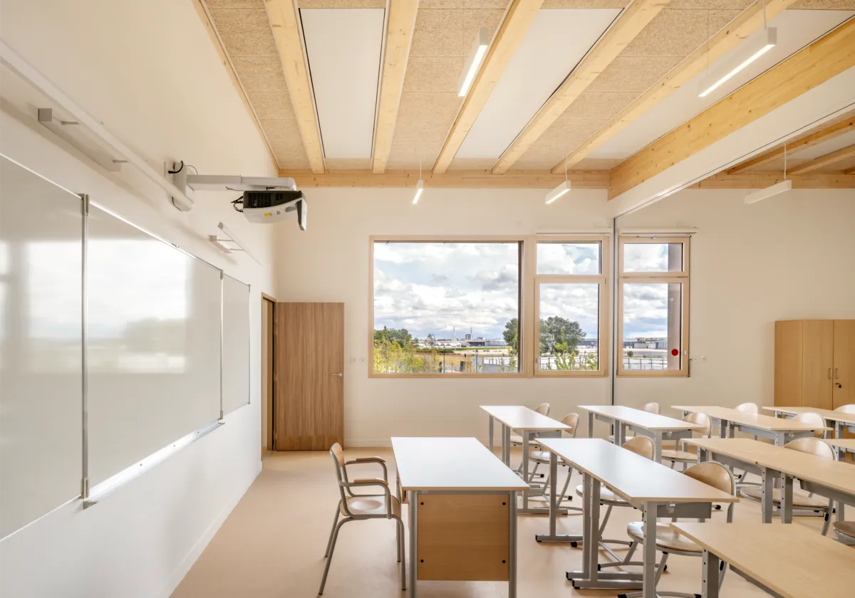 projet Ugecam - chantier, intérieur