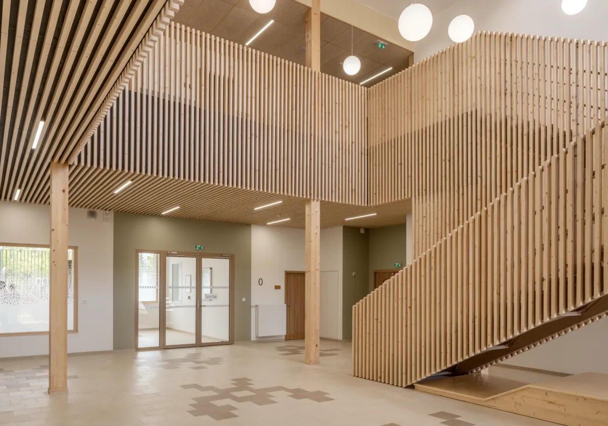 projet Ugecam - chantier, intérieur