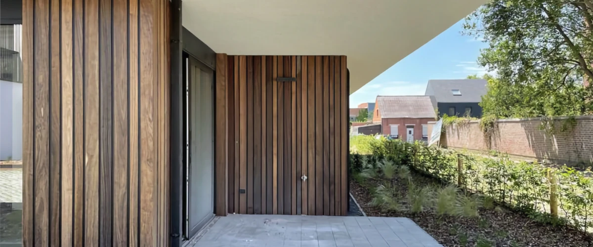 projet Heizijde - chantier, vue extérieur