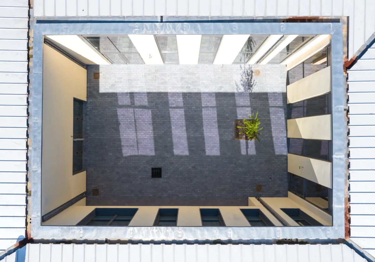 projet Ugecam - chantier, intérieur