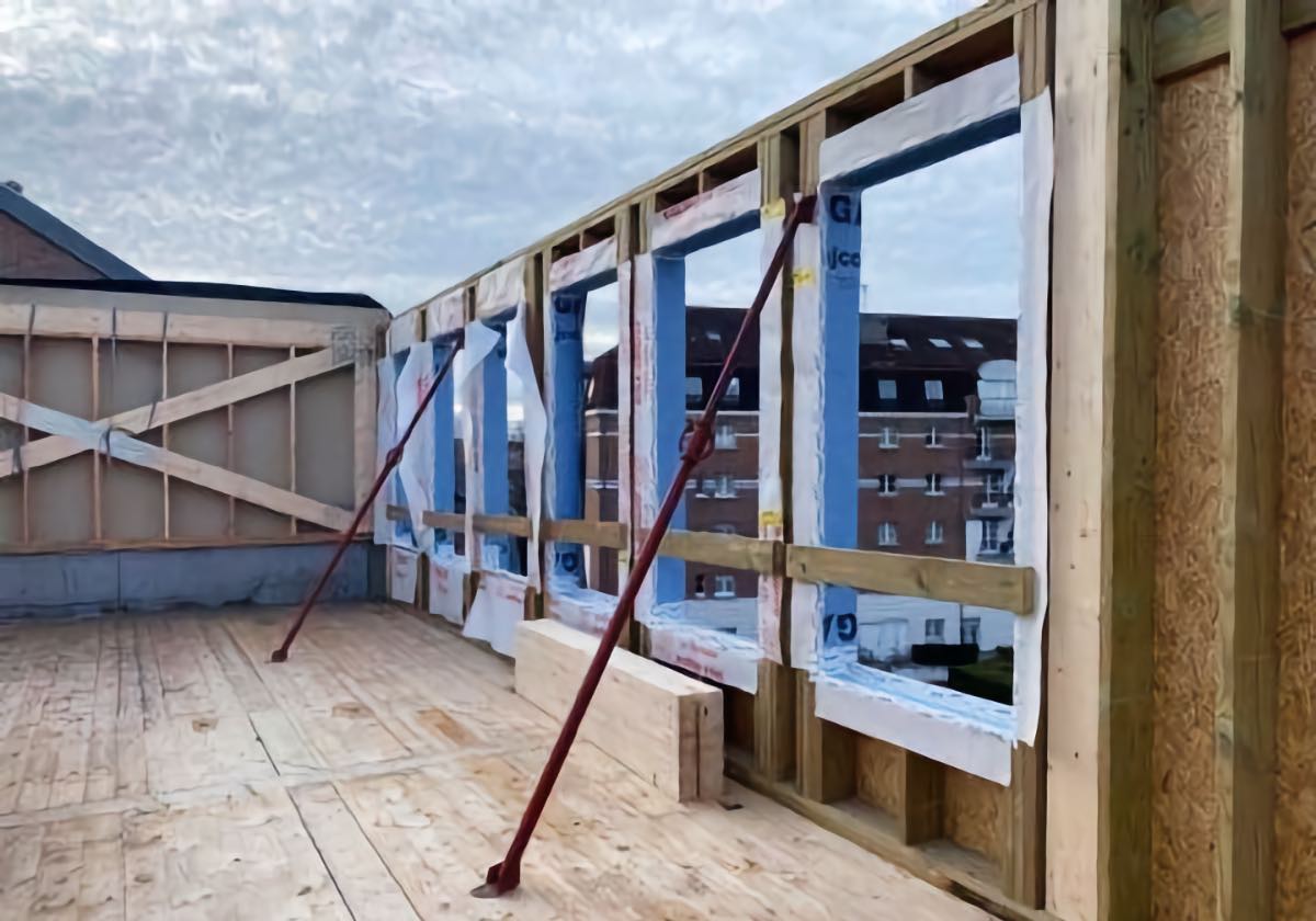 projet Ugecam - chantier, intérieur