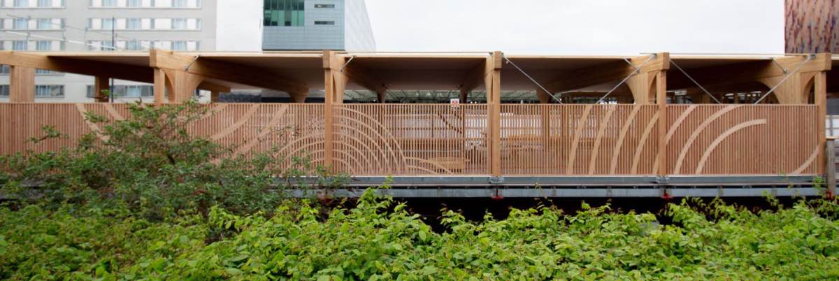 projet Valladolid - chantier, vue extérieur