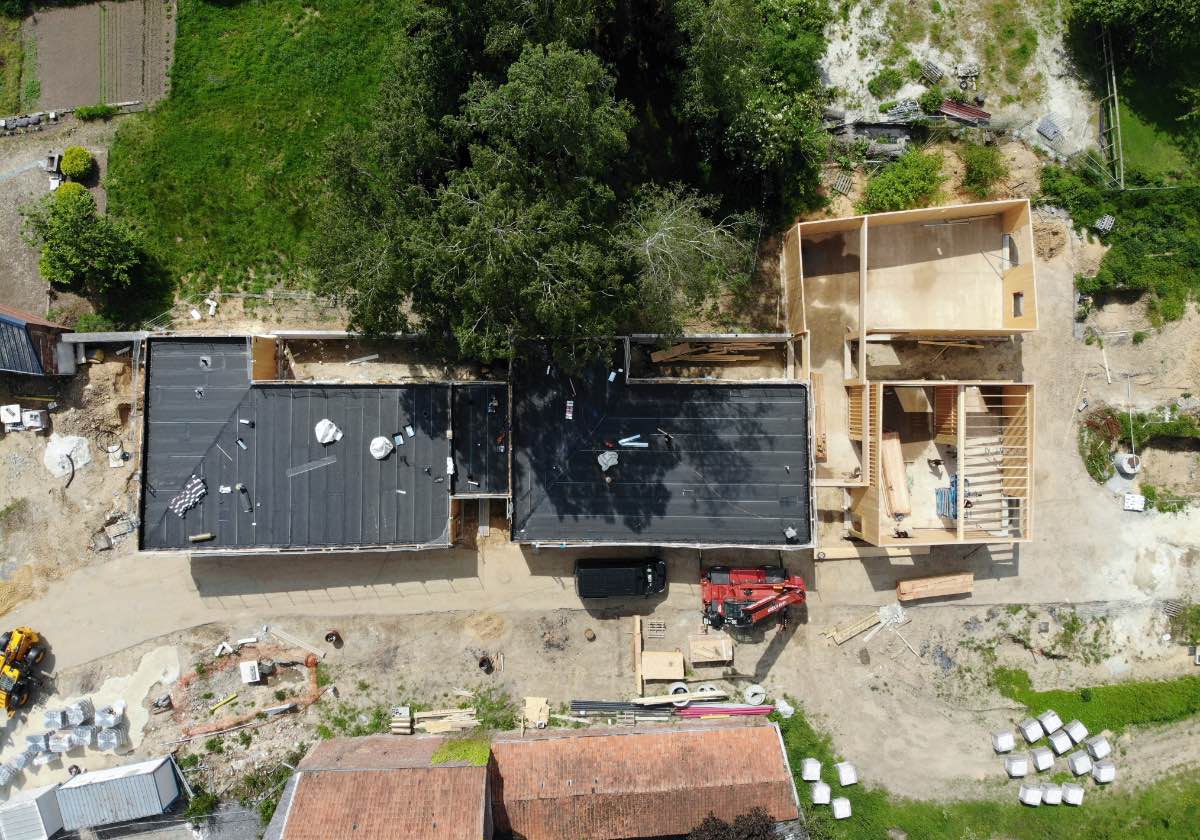 projet Villers-Outreaux - chantier, vue aérienne