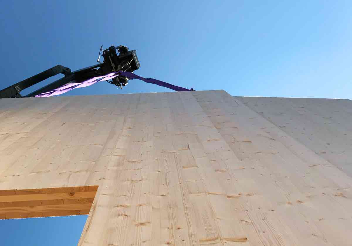 projet Villers-Outreaux - détail chantier, grue