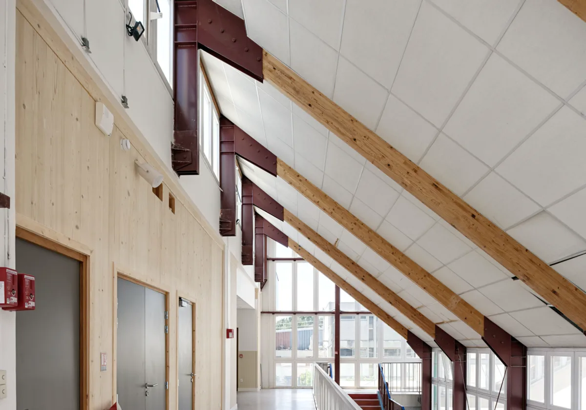 projet Ugecam - chantier, vue aérienne