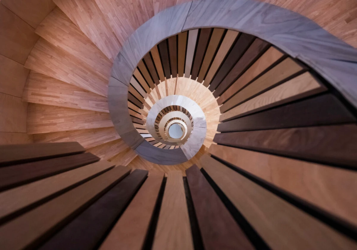 projet Woodhub - escalier